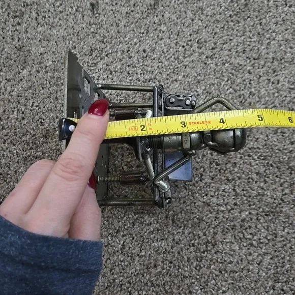 Handmade Recycled Motorcycle Parts Sculpture – Industrial Art - Picture 9 of 10